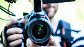 camera lens front