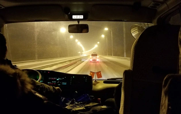 car inside out view