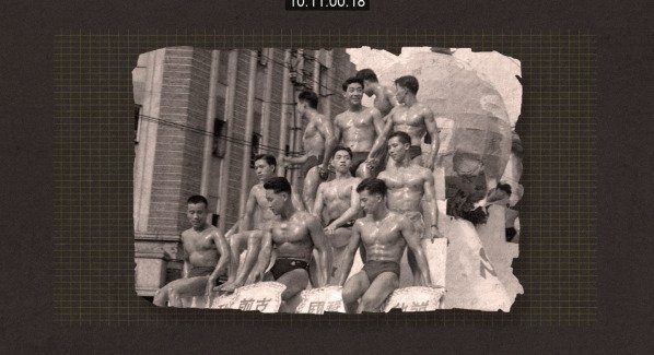 a group of masculine men from the last century