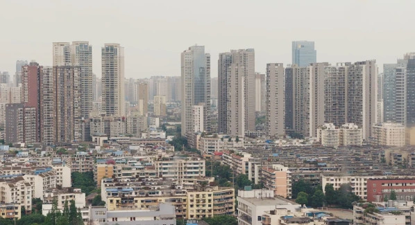 high density residential buildings in shanghai