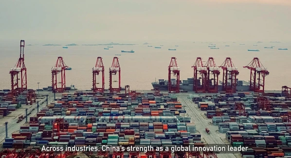 chinese sear port container