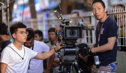 Behind-the-Scenes of a Chinese Video Production Set