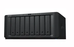Synology NAS, 8-HDD array, network attached storage, high-speed storage, video production storage, enterprise NAS, production studio server, centralized file management, Chinese video production, China film studio