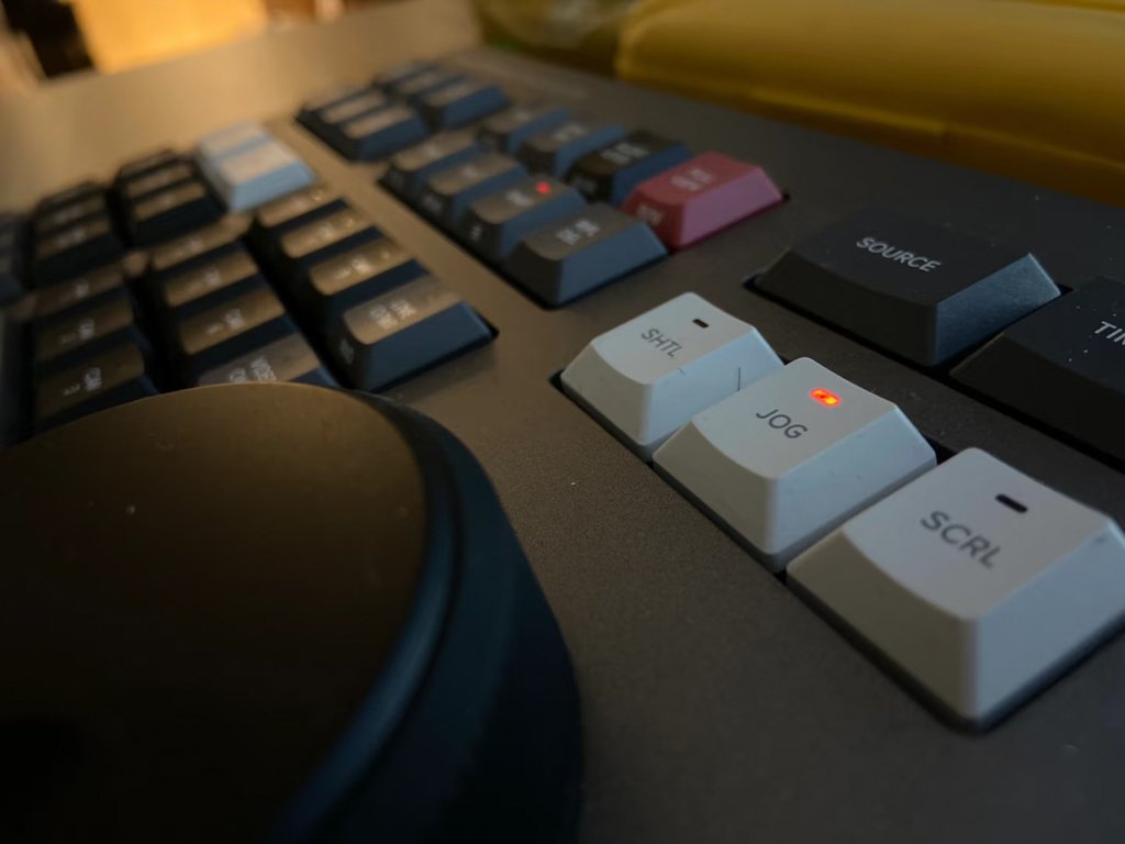 Specialized editing keyboard symbolizing professional video production and fixer services in China